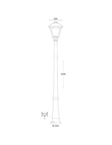 Farola Sergio T33.307.000.AXQ1K Fumagalli