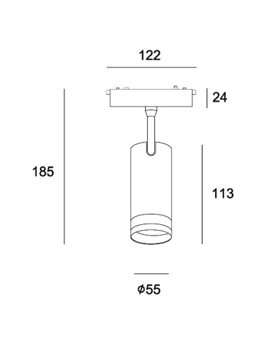 Foco de carril Piquet A26491809A Lumit