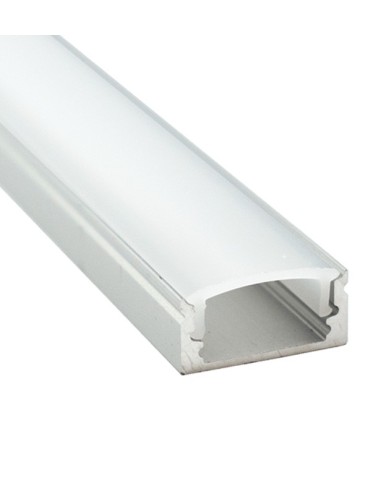 Perfil tira led Surface Profile GRUSUP01B Interlusa