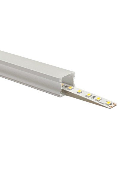 Perfil tira led Surface Profile GRUSUP02B Interlusa