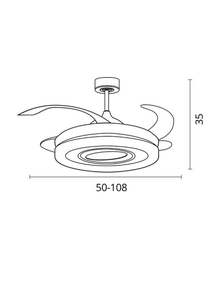 Ventilador Tebe F-1031 Belair