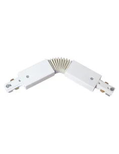 Conector Articulable Negro 2 Hilos 0840CONECT-A-NE FABRILAMP, Carriles y accesorios proyectores