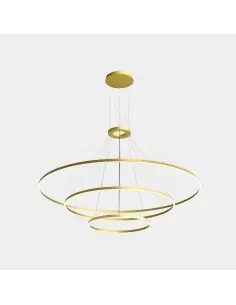 Colgante Circular Downward 3 Rings (ø3000 ø2000 ø1200) CS4G-00V9AZOSEF Leds C4