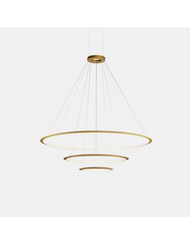 Colgante Circular Inward 5 Rings (ø1200 ø2000 ø3000 ø2000 ø1200) CD4E-00X9AZOSEF Leds C4