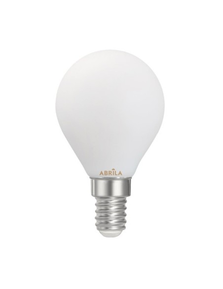 Bombilla Esferica Filamento E14 Led 233312041 Abrila