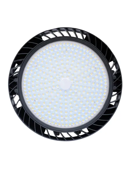 Plafon de techo BUILT 100757 SULION Ø36cm 19cm alto negro LED 100w 4000K 12000lm, Plafones de techo