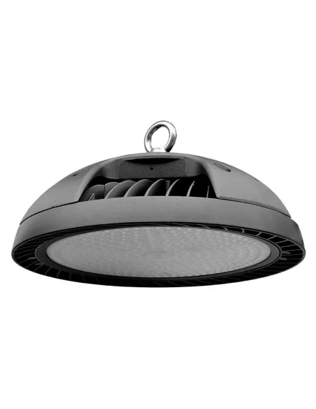 Plafon de techo BUILT 100757 SULION Ø36cm 19cm alto negro LED 100w 4000K 12000lm, Plafones de techo
