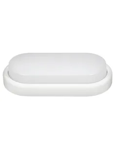 Plafon exterior GRASS 100763 SULION 23x4x10cm blanco LED 18w 4000K 1300lm IP54, Plafones exterior