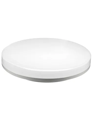 Plafon exterior CANADIAN 100764 SULION Ø33cm blanco LED 24w 4000K 2050lm IP44, Plafones exterior