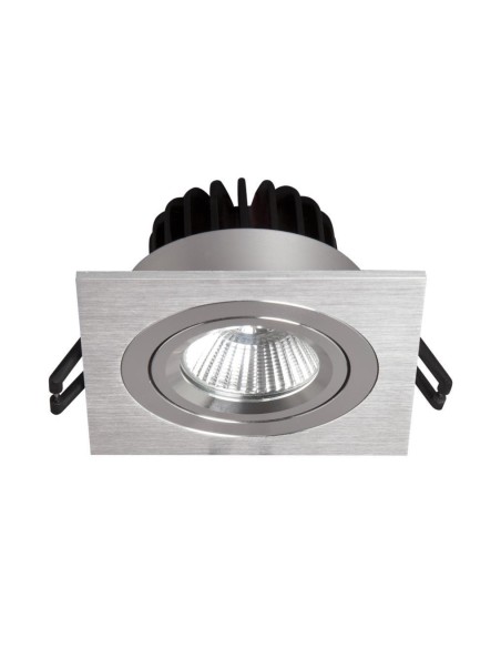 Downlight aluminio COBFIX SQUARE SULION 9w 2700k 450Lm 9x9cm, Lámparas modernas