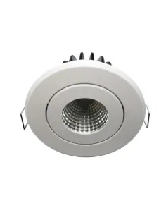 Downlight blanco led COBFIX SULION 9w 4500k 550Lm Ø7cm, Lámparas modernas