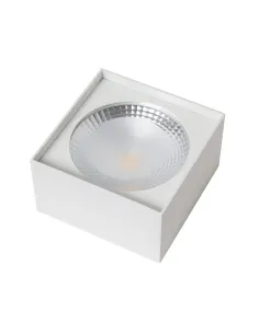Plafon de techo COLOSSAL 100819 SULION 10x10x6cm blanco LED 7w 4000K 600lm, Plafones de techo
