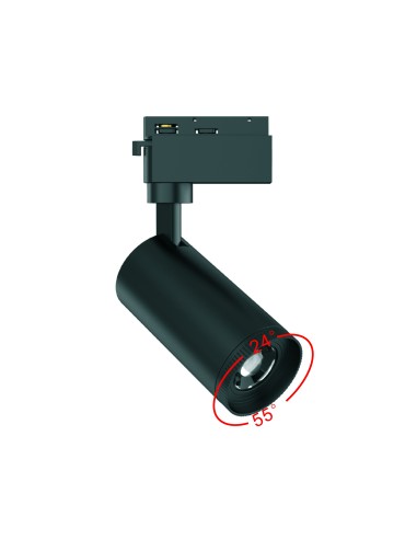 Foco para carril Argos A16483009ABS Lumit