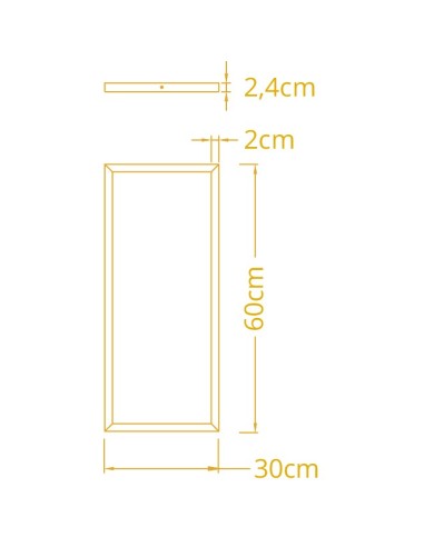 Panel led Voltaire Cct A25883601ABS Lumit