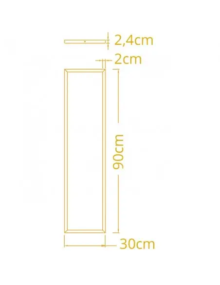 Panel led Voltaire Cct A25883901ABS Lumit