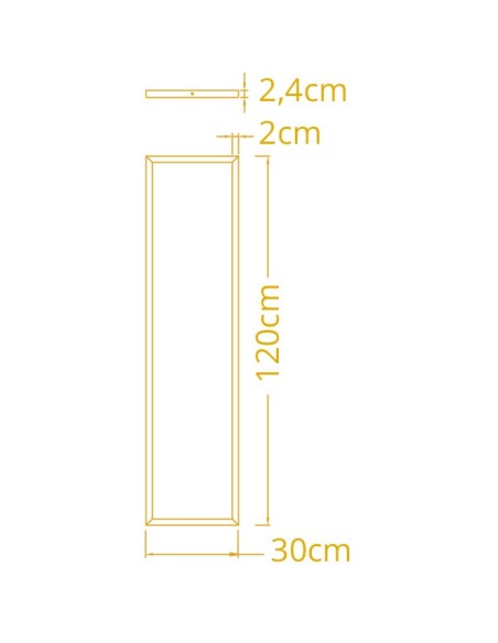 Panel led Voltaire Cct A25883101ABS Lumit