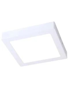 Plafón blanco SQUARE SLIM SUL 100943 18w 2700k 1500 Lm 23x23cm, Plafones de techo