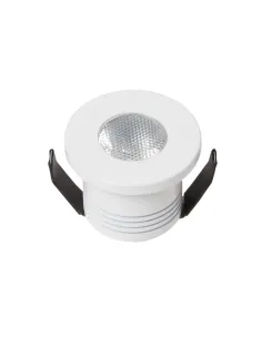 Focos empotrables SULION 100951 led 3w 170Lm 3000k Ø3cm blanco, Lámparas modernas