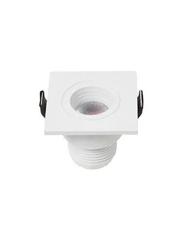 Downlight led blanco DOTFIX SQUARE SULION 3w 4500k 170Lm 46x46mm, Lámparas modernas