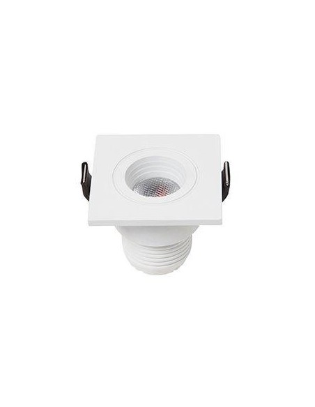 Downlight led blanco DOTFIX SQUARE SULION 3w 4500k 170Lm 46x46mm, Lámparas modernas