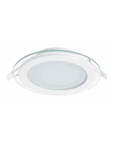 Empotrable led SMD DOWN GLASS SULION 18w 4000k 1600Lm Ø24cm, Lámparas modernas