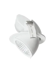 Empotrable basculante giratorio led COBFIX ANGLE 25w 4000k 1900Lm Ø18cm, Lámparas modernas
