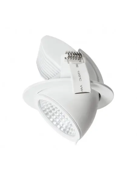 Empotrable basculante giratorio led COBFIX ANGLE 25w 4000k 1900Lm Ø18cm, Lámparas modernas