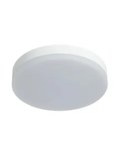 Plafón de techo SULION 111119 led 18w 4000k IP44 Ø27cm blanco, Plafones de techo