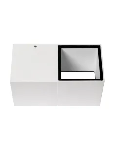 Aplique exterior SULION 111125 led 6w 3000k IP54 14x7cm, Bañadores de pared