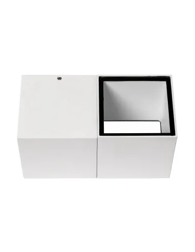 Aplique exterior SULION 111125 led 6w 3000k IP54 14x7cm, Bañadores de pared