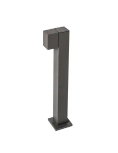 Baliza exterior SULION 111138 led 7w 3000k IP54 alto 65cm gris, Balizas exterior