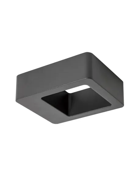 Aplique exterior SULION 111139 led 5w 3000k IP54 12x14cm gris, Iluminación Exterior