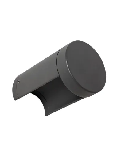 Aplique exterior SULION 111142 led 7w 3000k IP54 14x9cm gris, Bañadores de pared