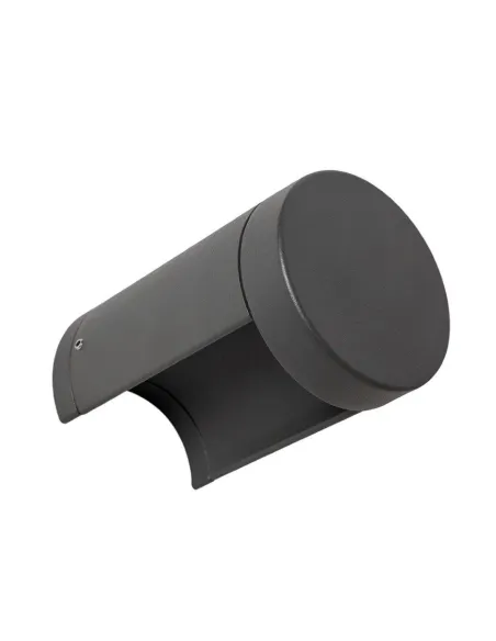 Aplique exterior SULION 111142 led 7w 3000k IP54 14x9cm gris, Bañadores de pared