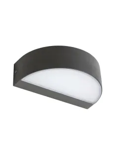 Aplique exterior SULION 111182 led 9w 3000k IP54 gris oscuro, Bañadores de pared