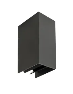 Aplique exterior SULION 111188 led 6w angulo luz ajustable IP54 3000k gris oscuro, Iluminación Exterior