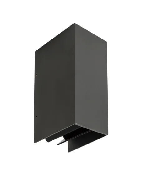 Aplique exterior SULION 111188 led 6w angulo luz ajustable IP54 3000k gris oscuro, Iluminación Exterior