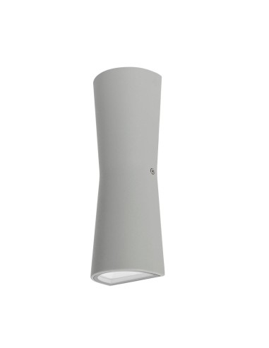 Aplique exterior SULION 111210 led 10w 3000k IP54 26x9cm gris, Iluminación Exterior