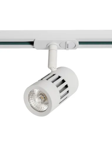 Carril FOCUS 112080 SULION 100x9x16cm blanco LED 3x8w 3000K 3x550lm IP20, Carriles y accesorios proyectores