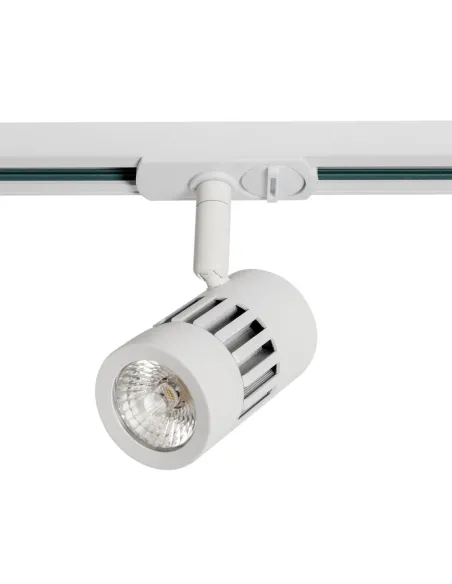 Carril FOCUS 112080 SULION 100x9x16cm blanco LED 3x8w 3000K 3x550lm IP20, Carriles y accesorios proyectores