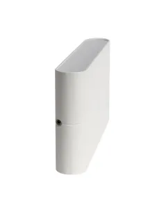 Aplique exterior SULION 112180 led 12w 3000k 9x17cm blanco, Iluminación Exterior