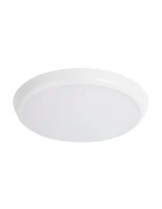 Plafón exterior SULION 112214 led 12w 4000k IP54 Ø25cm blanco, Plafones exterior