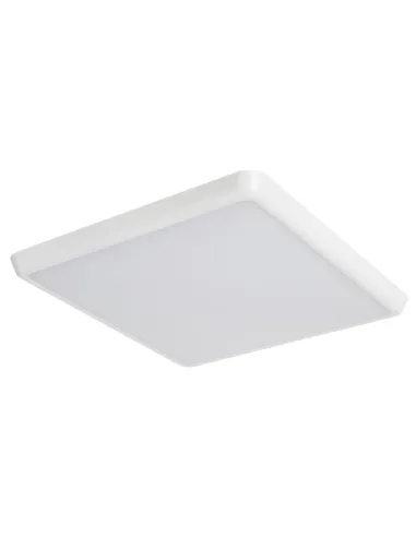 Plafón exterior SULION 112217 led dimmable 18w IP54 blanco, Plafones exterior
