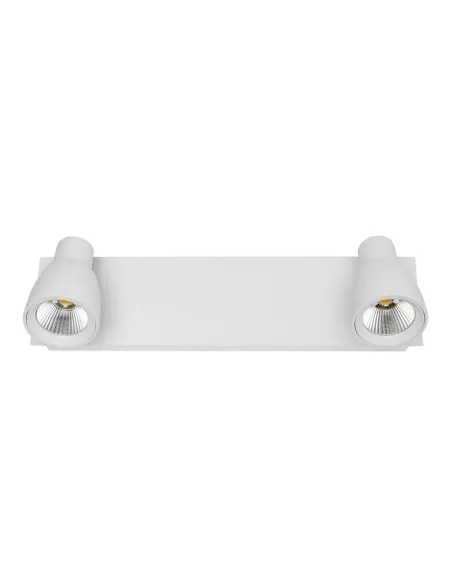 Regleta FULINO 112228 SULION 38x13cm blanco LED 20w 4000K 1600lm, Lámparas modernas