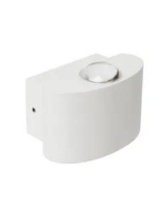 Aplique exterior SULION 112244 led 2w 3000k IP54 8x5cm blanco, Apliques exterior