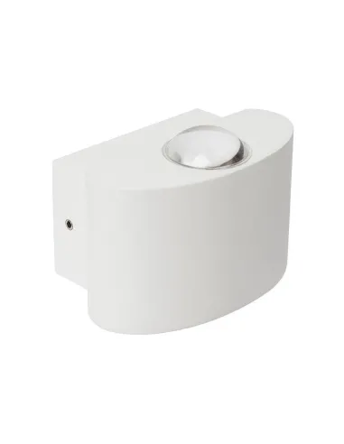 Aplique exterior SULION 112244 led 2w 3000k IP54 8x5cm blanco, Apliques exterior