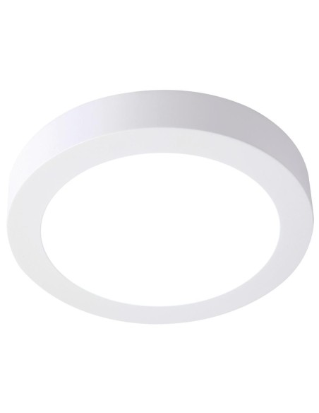 Plafon de techo PLURIEL 112915 SULION Ø22cm blanco LED 18w 4000K 1480lm IP44, Plafones de techo