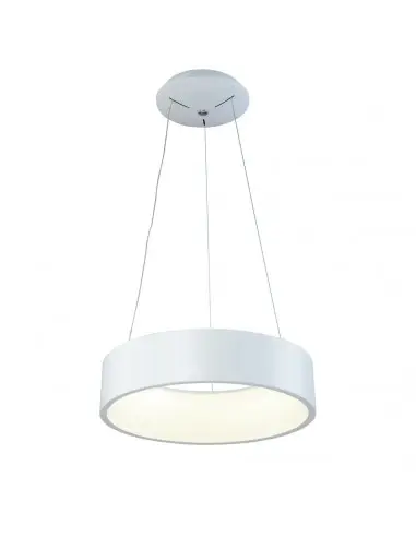 Lámparas modernas SULION 114001 led 42w 3000k Ø60cm altura regulable blanco, Lámparas modernas