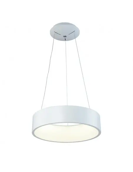 Lámparas modernas SULION 114001 led 42w 3000k Ø60cm altura regulable blanco, Lámparas modernas