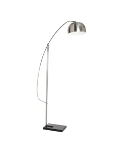 Pie de salón retráctil SULION 121591 niquel alto regulable 170-240 cm 1xE27, Lámparas modernas